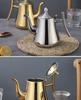 Stainless Steel European-Style Non-Magnetic Kettle Teapot with Filter – Universal for Household, Hotel, and Induction Cookers.