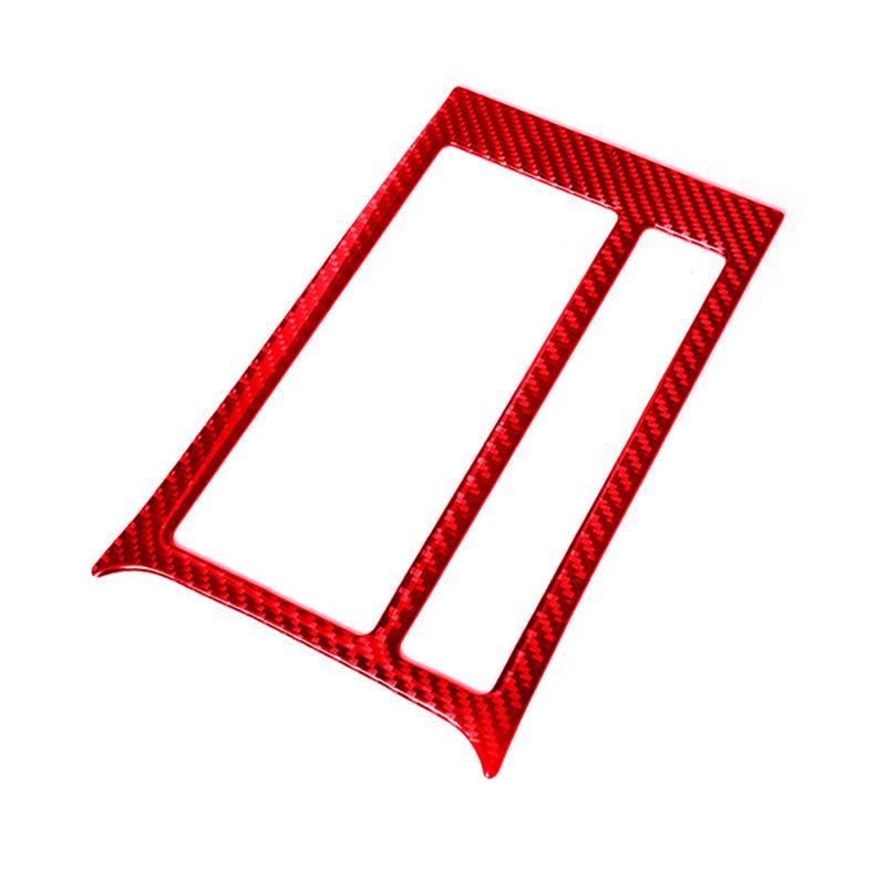 Автомобильные аксессуары для Volkswagen VW Golf 7 GTI MK7 2014-стайлинг автомобиля, внутренние красные наклейки из углеродного волокна