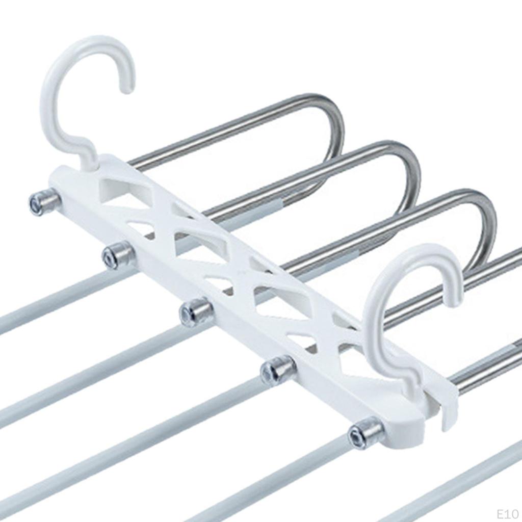 5-слойные вешалки для одежды. Прочный каркас. Организация гардероба. Горизонтальное или вертикальное хранение. Многофункциональный.