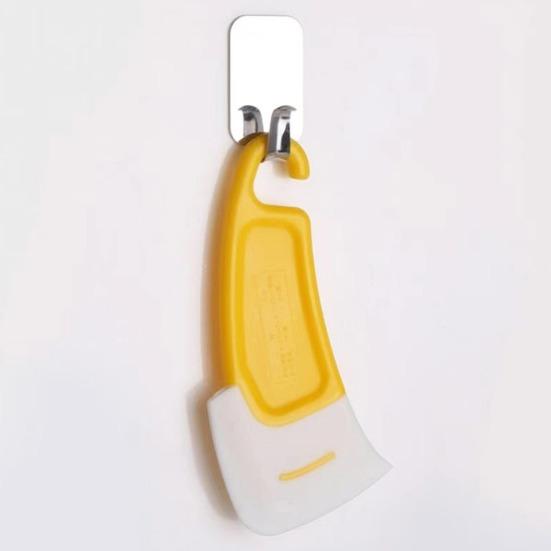 Силиконовый скребок для очистки дна кастрюли, устойчивый к высоким температурам, антипригарный скребок для очистки сковороды, масляная лопатка