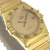 Omega Constellation Watches 5313 золотоЦиферблат Позолоченный Кварц Аналоговый дисплей мужские Б/у