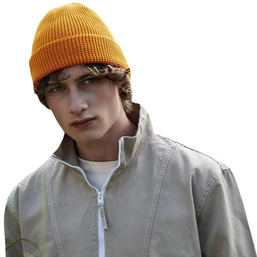 Waffle Organic Cotton Beanie