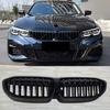 Car Front Kidney Grille Single Slat Front Racing Grills Bumper Kidney Grill Grilles For BMW 3 Series G20 G21 2019-2022 M-Pack