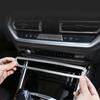 Карбоновый ABS-пластик, центральная консоль автомобиля, объемная рамка, декоративная крышка, наклейка, автомобильные аксессуары для BMW 3 серии G20 G28 -21