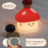 Warm light Mushroom Night Light Type-C Charging Tap Tap Lights New LED Table Lamp  Birthday Gift