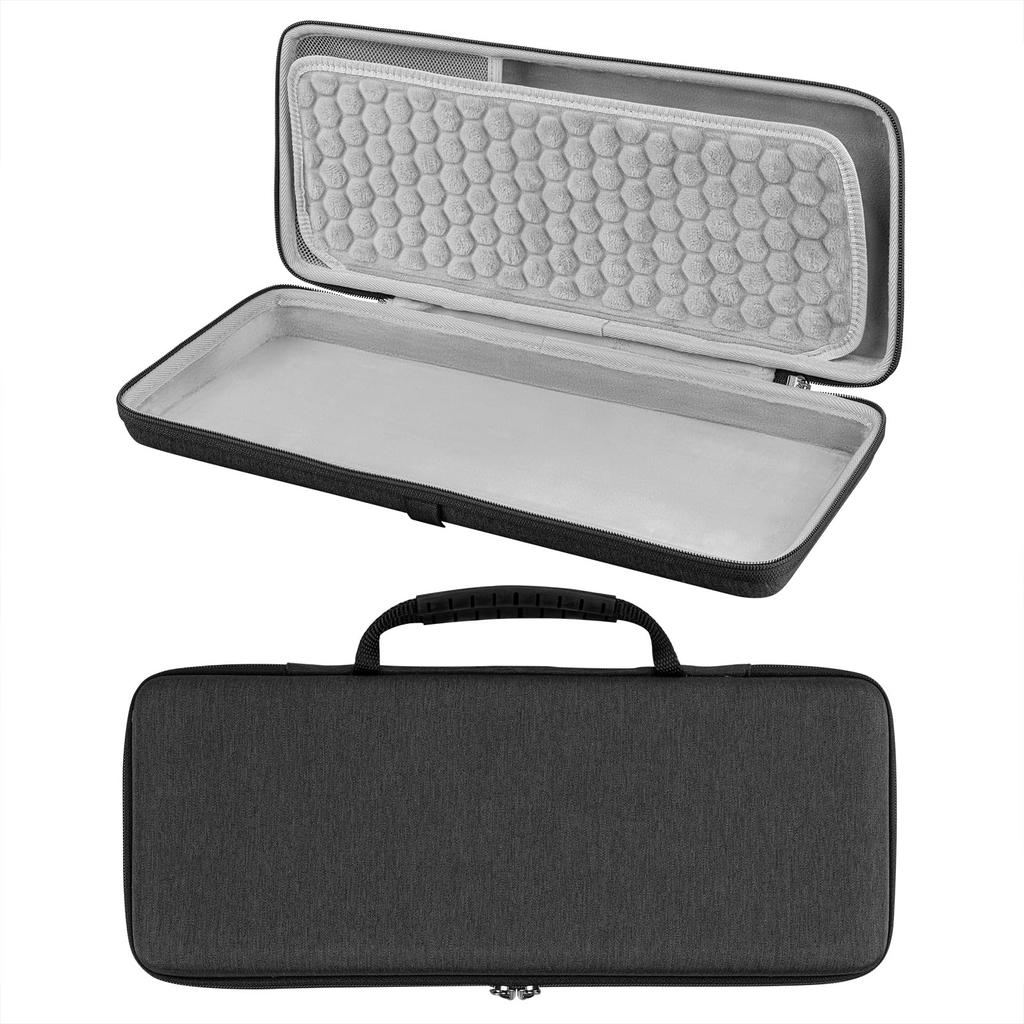 Geekria Keyboard 100 Key Computer Hard Shell Travel Carrying Compatible with AULA EPOMAKER TH98 Keychron K4 90%-96% Case, Bag, F99, 96%, K4/ Pro/ V5/