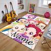 Custom DoReMi Mat Personalized Name, Polyester Washable Indoor Entryway Rug, Gift for Christmas, Easter, Thanksgiving Day