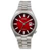 Citizen Автоматические мужские часы TSUYOSA NJ0150-56W Бордовый градиент Серебристый