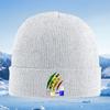Claws ripping animal vibrant image Men Women Unisex Knitted Hat Beanie Pullover Cap Winter Thermal Warm Christmas Outdoor Cyclin
