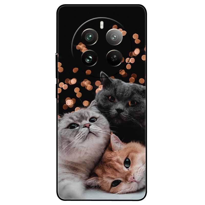 For Realme 12 5G Case Lovely TPU Soft Silicone Cover for Realme 12 Pro Plus Phone Case Bumper on for Realme 12 Pro+ Shell Funda