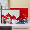Ceramic Penguin Travel Gift Set