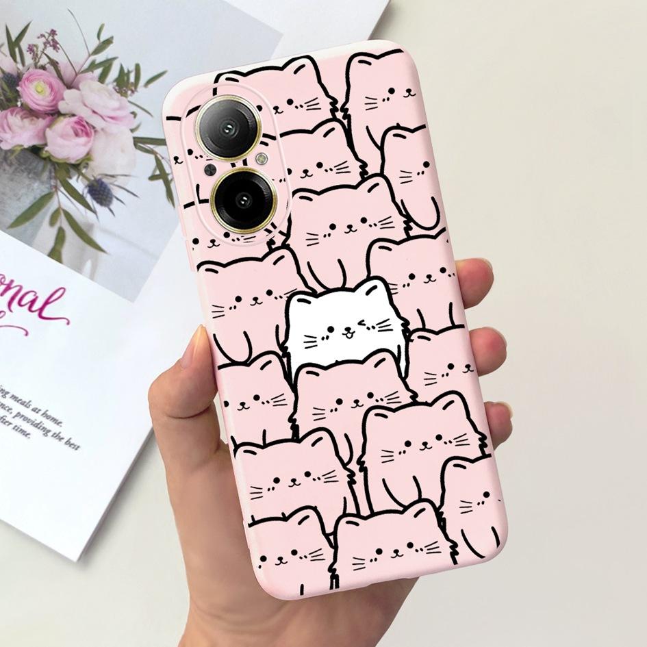 For Realme C67 4G Case RMX3890 Shockproof Cover Fashion Marble Slim Soft Silicone Phone Case For RealmeC67 4G C 67 Protect Shell