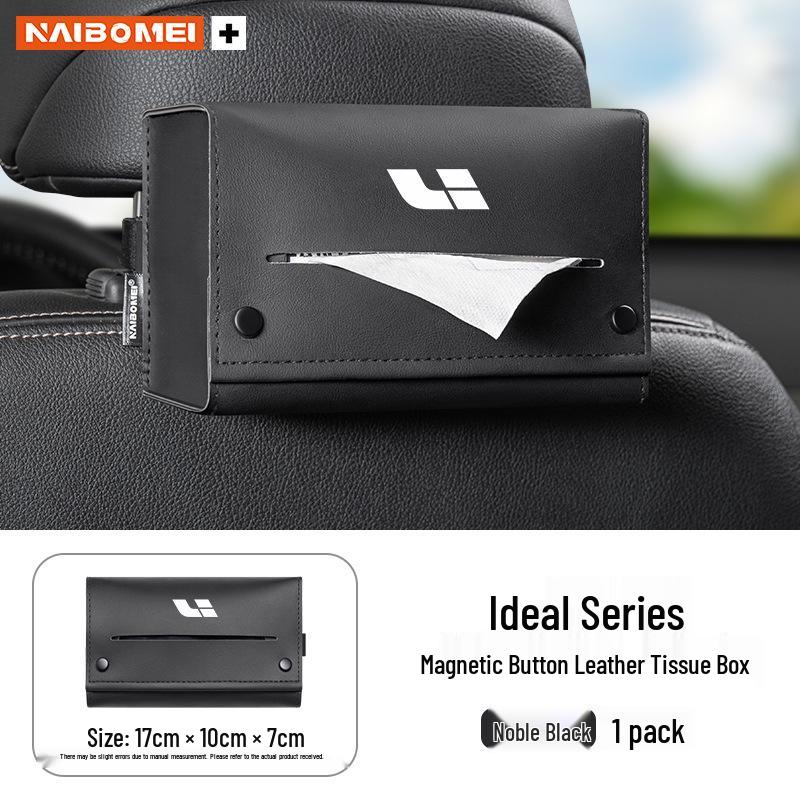 Car Tissue Dispenser for L6-L9/M8 Models, Armrest Hanging Interior Accessory