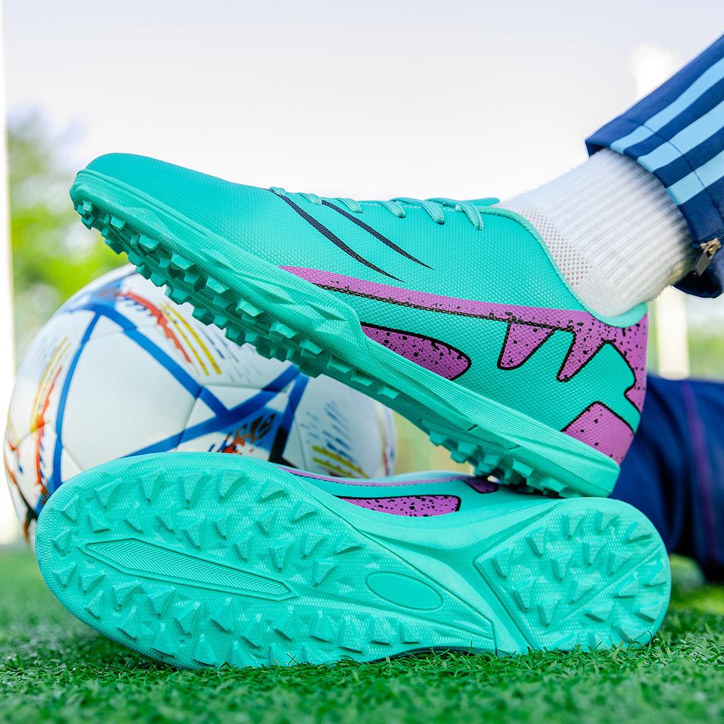 Men's Soccer Shoes TF Non-Slip Turf Soccer Cleats Train Shoes High Quality Comfortable Outdoor Sneakers Fashion Football Boot 45