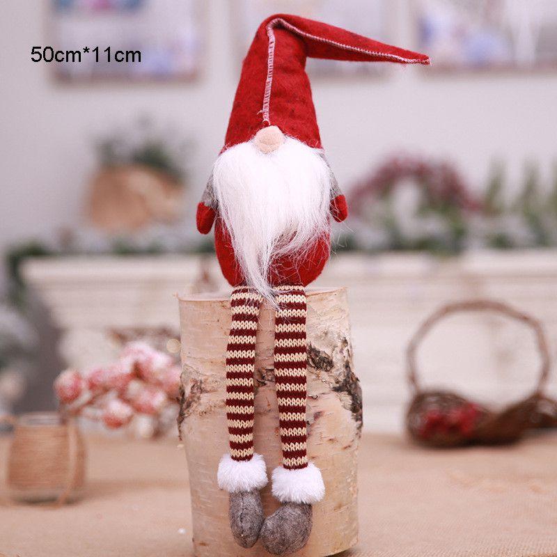 Charming Faceless Doll Christmas Decorations For Delightful Home Ornamentation