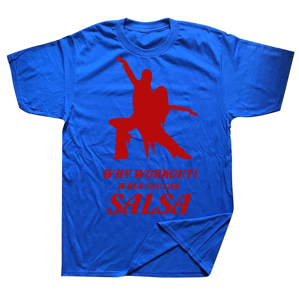 Novelty Awesome SALSA Dance T Shirts Graphic Cotton Streetwear Short Sleeve Birthday Gifts Summer Style T-shirt Clothing