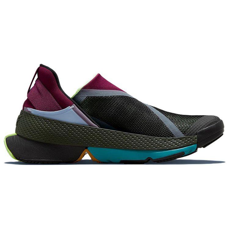 Nike Черные кроссовки унисекс GO FlyEase со светящимся лаймом CW5883-004