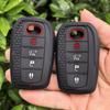 4 Button Silicone Auto Smart Auto Key Fob Cover Case Fit For Toyota Chr Hilux Fortuner Land Cruiser 200 Camry Corolla Crown Rav4 Highland