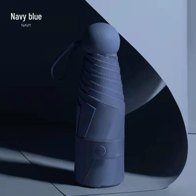 Скидка 50% на карманный мини-зонт двойного назначения: Защита от ультрафиолета для солнца и дождя, красочный и компактный дизайн