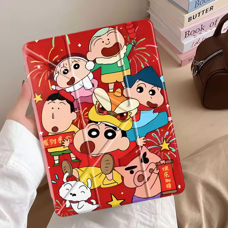 Holder Cover Tablet Case For iPad Pro 11th 10th 9th 8th 7th 12.9inch Air 4 5 M3 M2 1 2 M4 11inch Pro 2025 Mini 6 7 Cra-yons