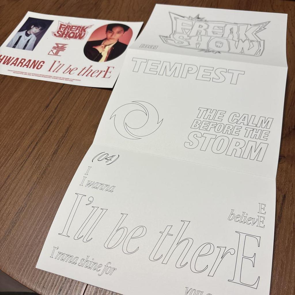 [USED] TEMPEST autographed 4th mini album