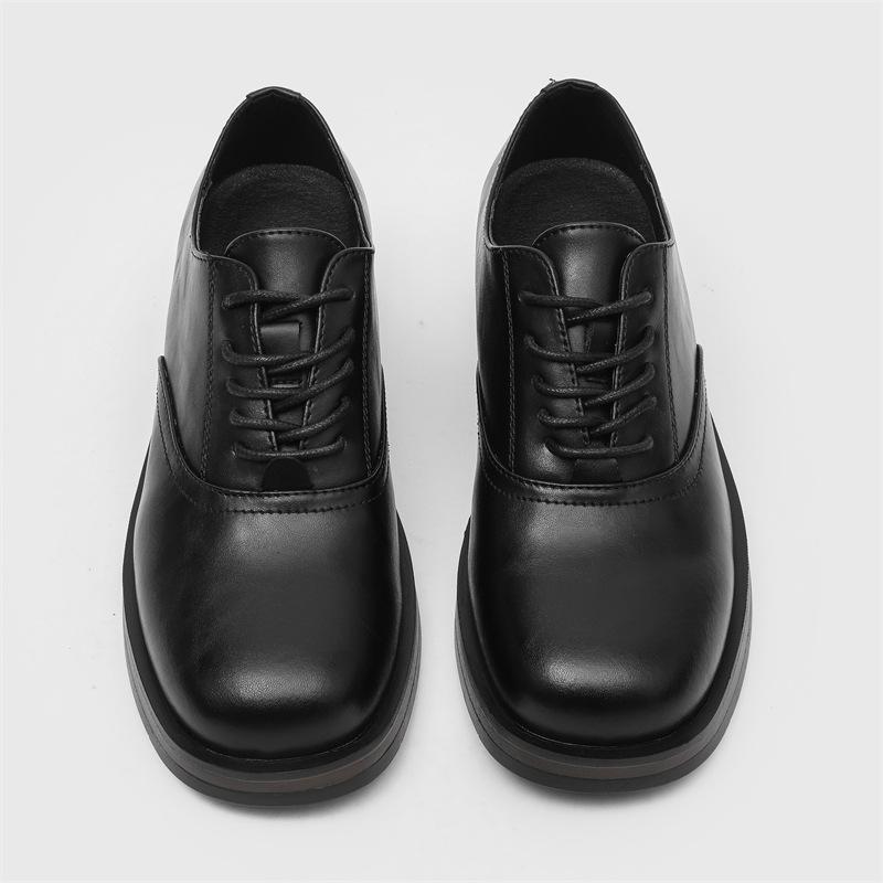 2025 новые мужские ретро повседневные высокие ботинки на толстой подошве, универсальные, на толстой подошве, увеличивающие рост, ботинки Мартин 57012-Q