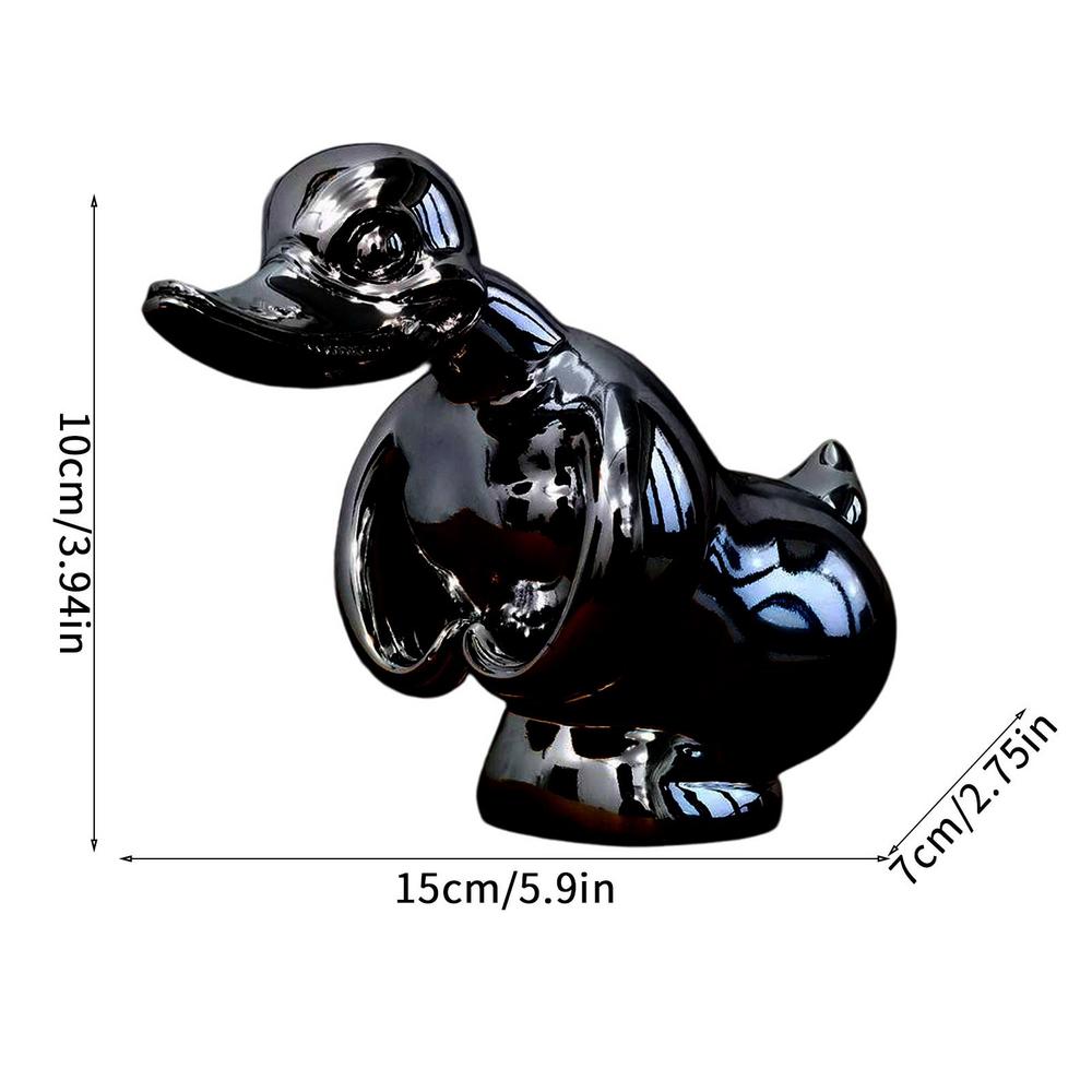 Украшение на капот автомобиля Angry Duck, автомобильная скульптура из смолы, приборная панель автомобиля, прочный декор в виде утки для автомобиля, мотоцикла, аксессуары