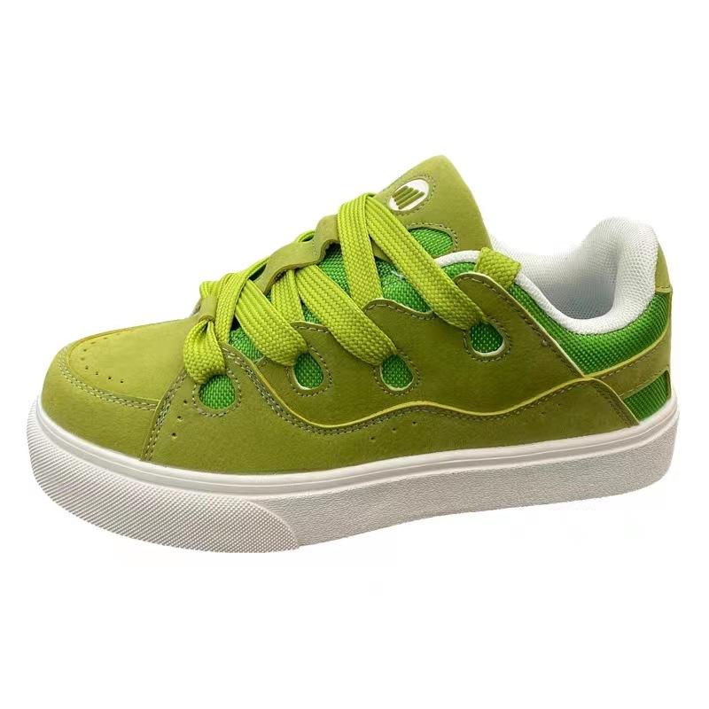 Новые летние мужские туфли для скейтбординга, повседневные спортивные туфли на плоской подошве, мужские контрастные цветные туфли для моральных тренировок