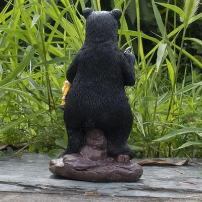 Сад Смешная Фигурка Статуя Украшение Непослушный Гоблин Смола Медведь Гном Рождество для Газона Трава Скульптура Орнамент