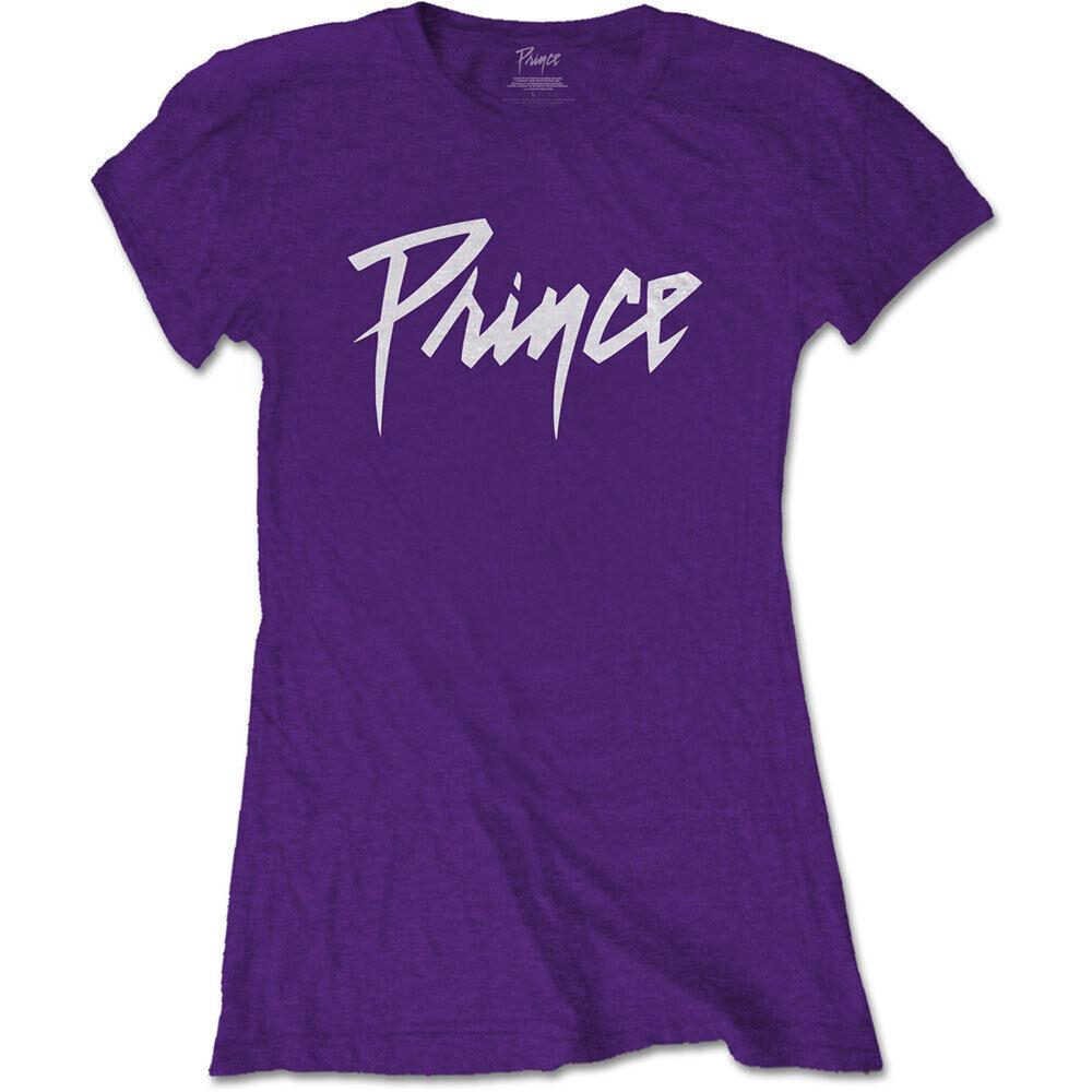 Женская футболка унисекс с логотипом Prince Purple Rain