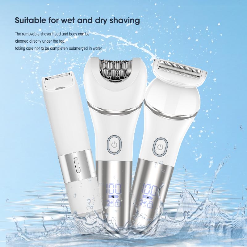 Женский многофункциональный экстрактор волос Набор бритв Точилка для ног Триммер для волос на теле Персональная бритва для волос