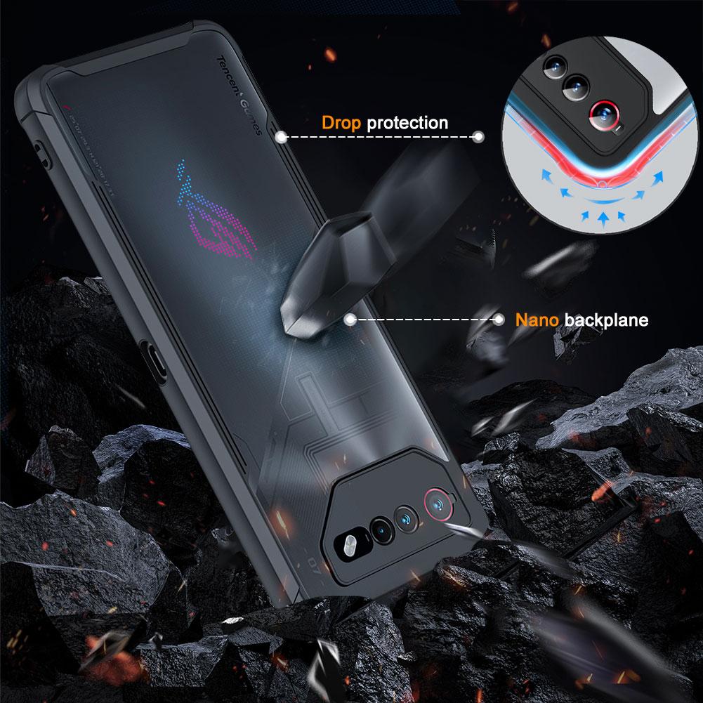 Ультратонкий ТПУ чехол для ROG Phone 6D Ultimate/7, Ударопрочный легкий чехол с полной защитой