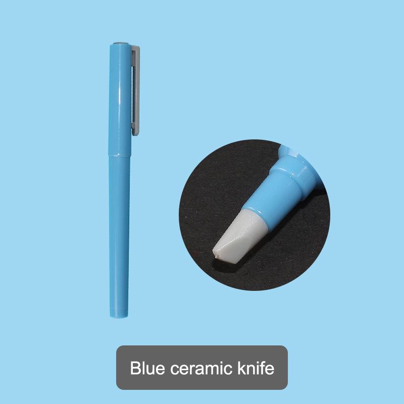 Канцелярский нож для алмазной мозаики - Керамический резак-ручка для рукоделия, для гладкой резки пергамента, незаменимый аксессуар для DIY-искусства
