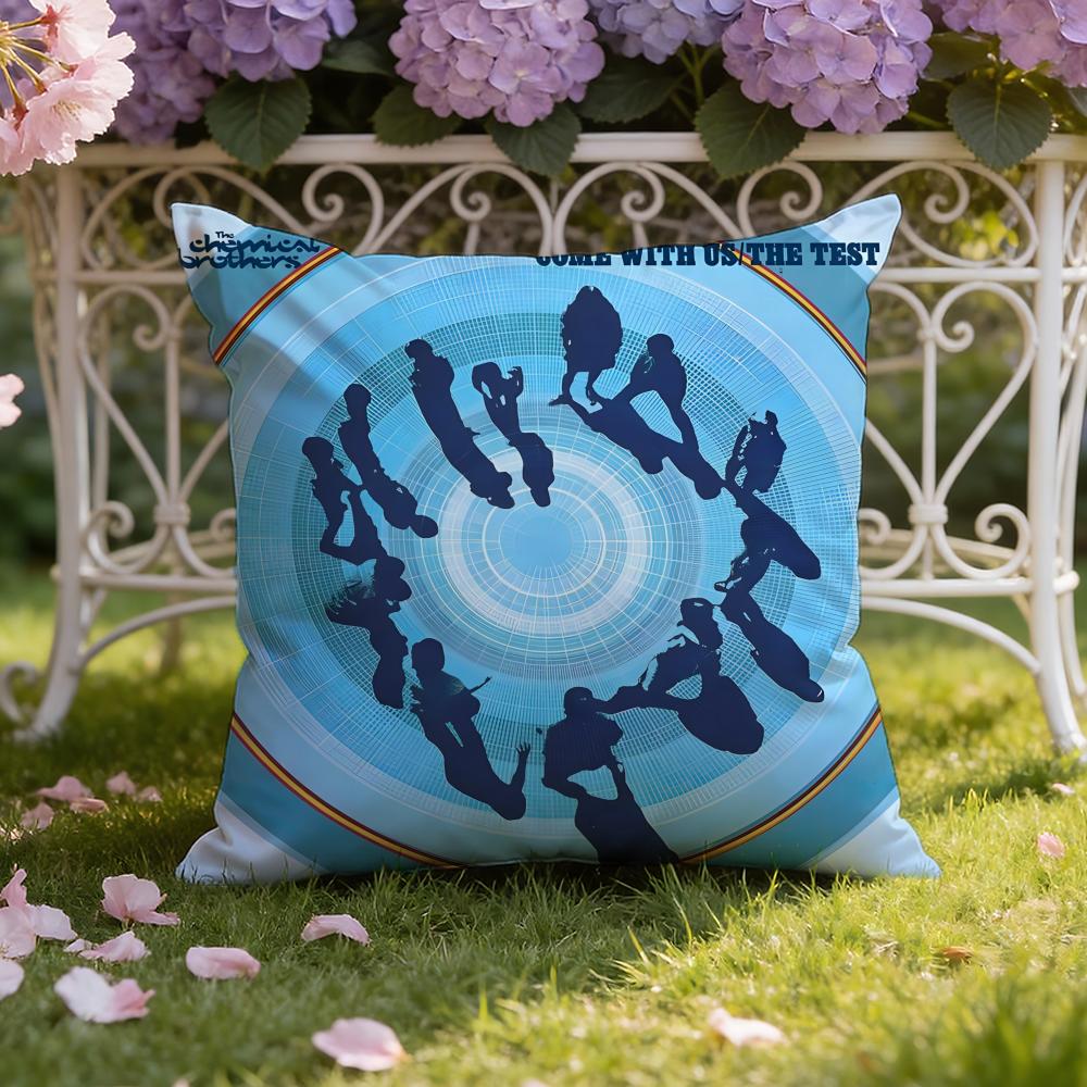 The C-Chemical B-Brothers Cushion Cover Home & Car Dual-Scene Pillow Cover: Reversible for Premium Comfort
