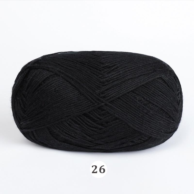 50g/Ball DIY Crochet Yarn Hand Woven Yarn Knitted Fabric Natural Bamboo Cotton Baby High Quality