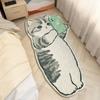 Machine Washable Pet Carpet Anti-slip Rug Decorative Imitation Cashmere Carpet  Living Room