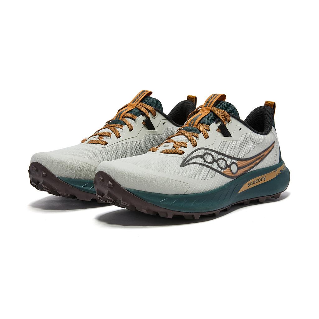 SAUCONY Peregrine 15 Comfortable Versatile Durable Low-Top Running Shoes Men Running Shoes White S20990-550