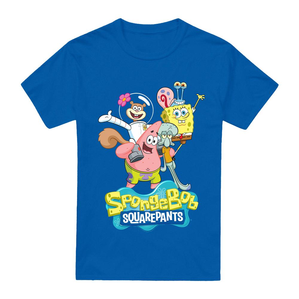 SpongeBob SquarePants Mens Group Shot T-Shirt