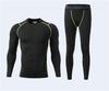 Autumn and winter outdoor sports breathable super soft long-sleeved football training fitness game children adult tight-fitting quick-drying clothes