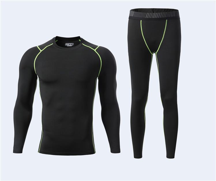 Autumn and winter outdoor sports breathable super soft long-sleeved football training fitness game children adult tight-fitting quick-drying clothes