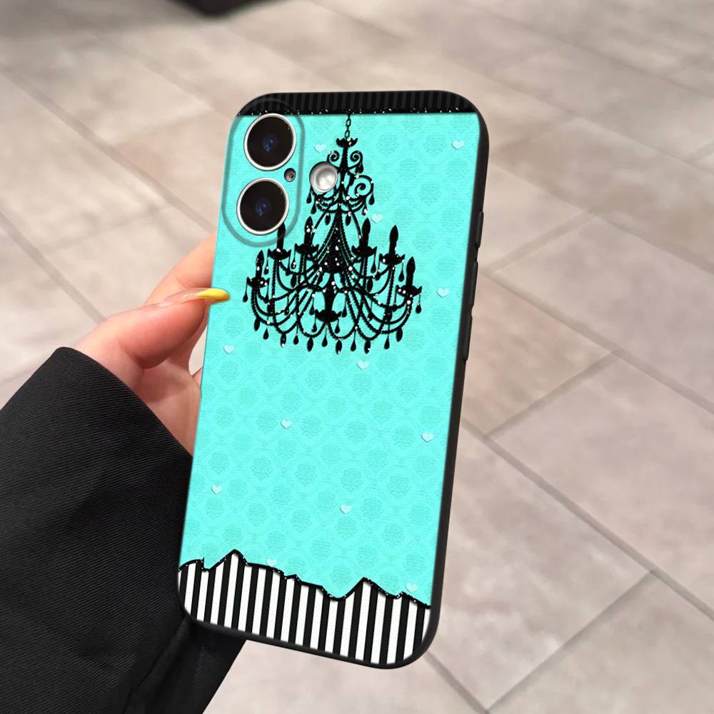Чехол для телефона T-tiffanyS с логотипом для iPhone 17 16 14 15 13 12 11 Pro Max Plus, силиконовый мягкий чехол