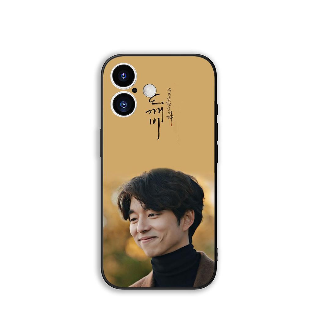 Чехол для телефона Постер Гон Ю K POP Чехол для Apple iPhone 16 15 14 Plus 13 12 Mini 17 Pro Max + ProMax 16E Air 15+ Чехол