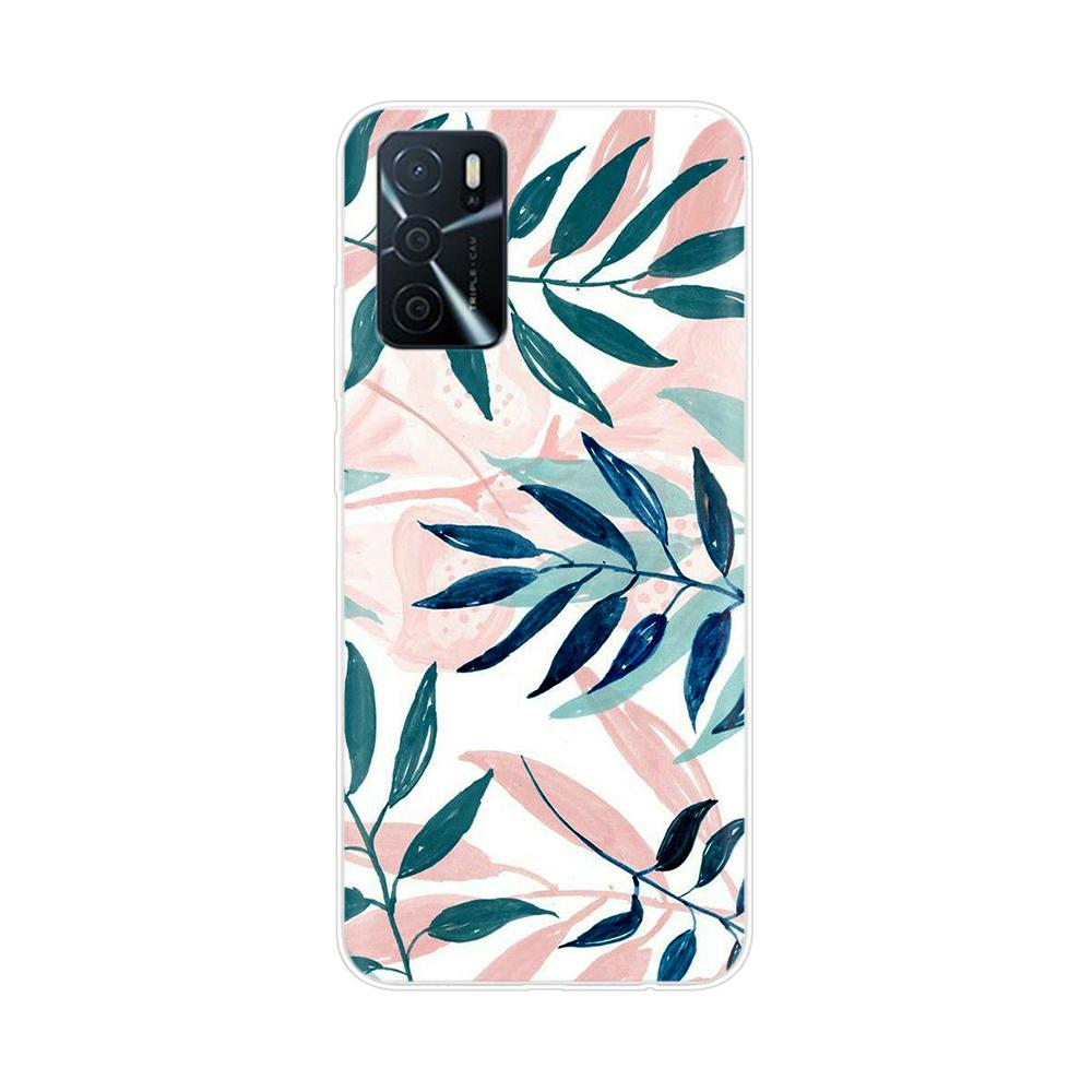 Для Oppo A54 A54S Чехол для Oppo A54s OPPOA54 A 54 4G 5G телефона задняя крышка fundas 360 полная защитная печать прозрачный coque