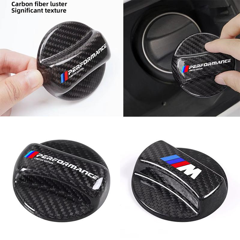 Carbon Fiber Car Fuel Petrol Tank Cap Trim Cover For BMW X1 X2 X3 X5 X4 X6 X7 G30 G20 G32 G11 G12 F40 F30 F20 F10 F34 F07 F44 MA6