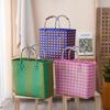 Vegetable Basket, Hand-woven Bag, Women's Travel Versatile Handbag, Souvenir, Large-capacity Beach Bag