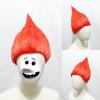 Trolls Cosplay Wig With Flame Style For Halloween Parties And Anime Costumes
