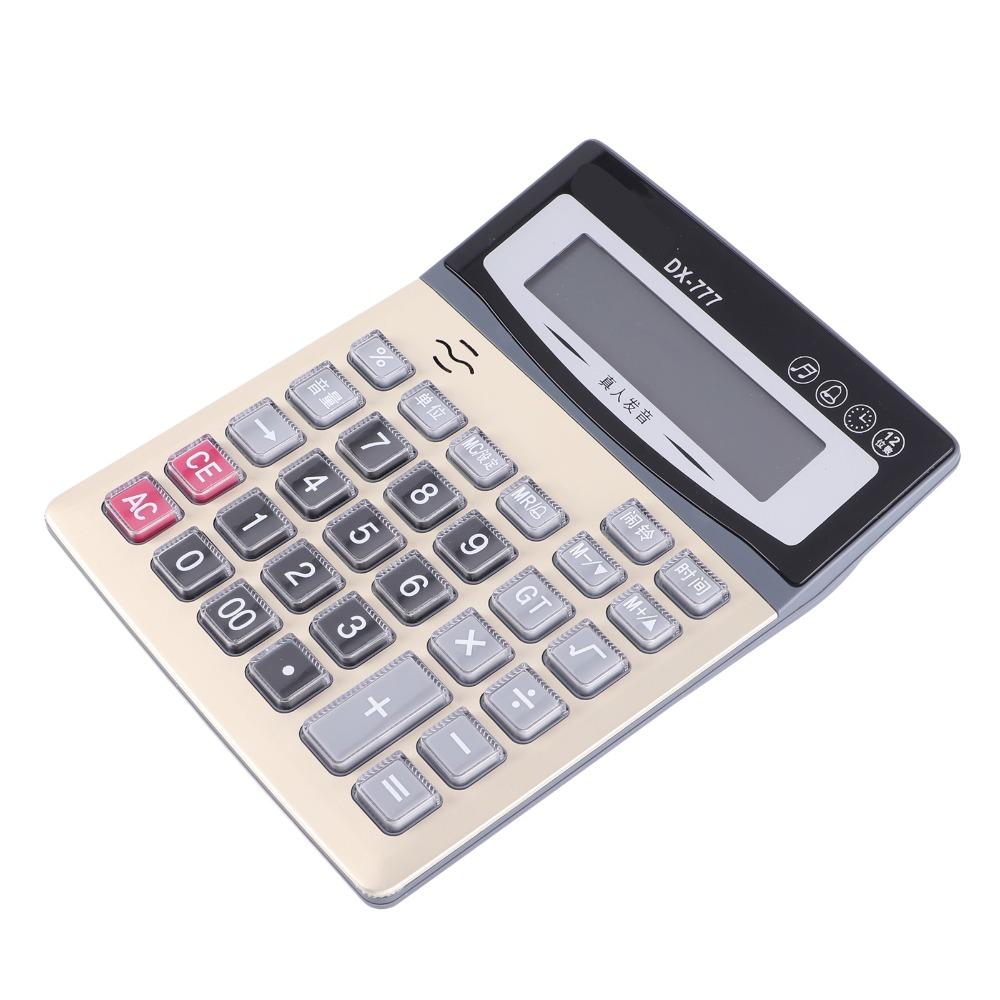 Large Office Calculator Clear Display Desktop Calculator Durable Desk Calculator Office