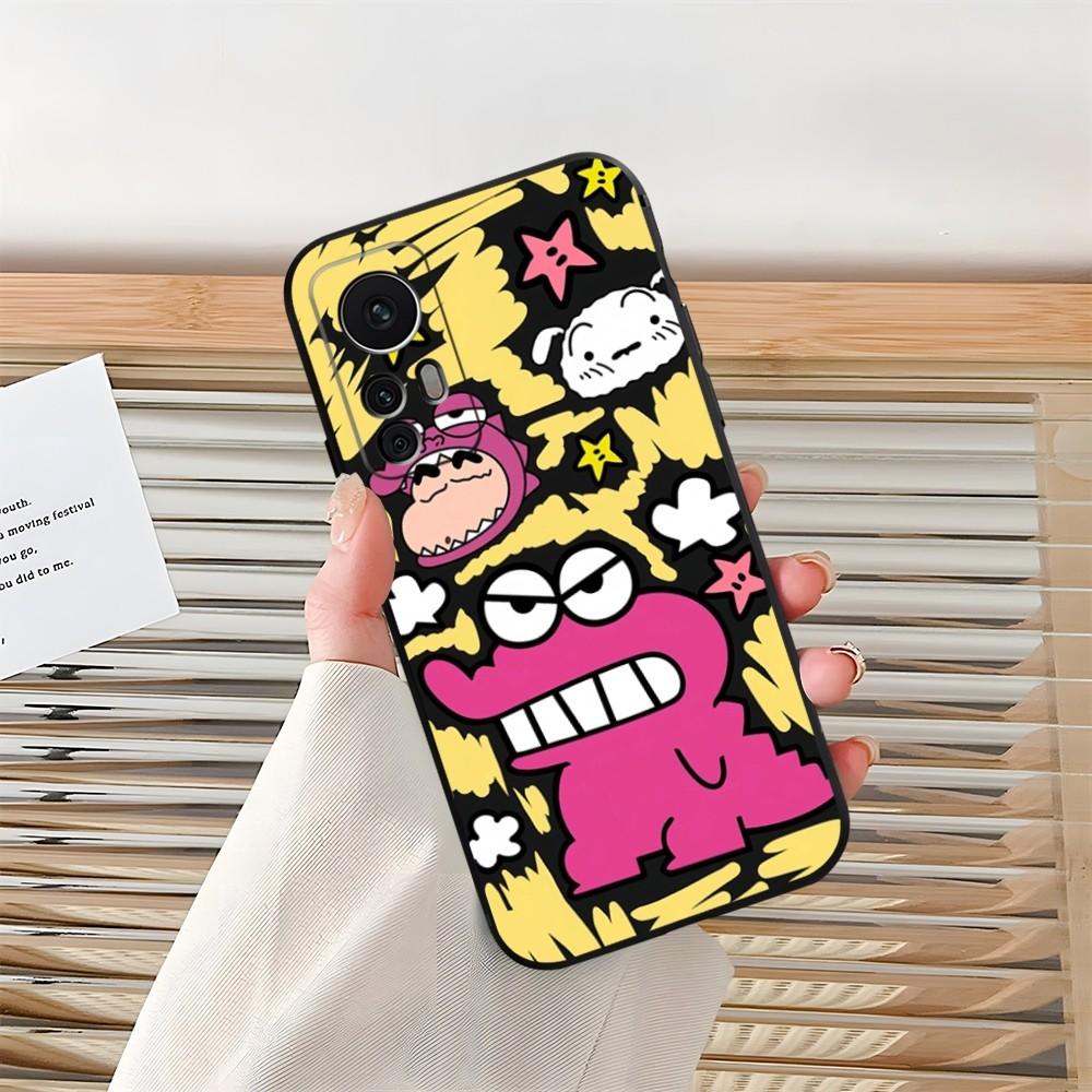 C-Crayon S-ShinChanES Phone Case for Xiaomi Redmi Note 13 14 10 12 Pro POCO F4 F5 X5 Pro 12 13 11T Lite Ultra Shell Coque