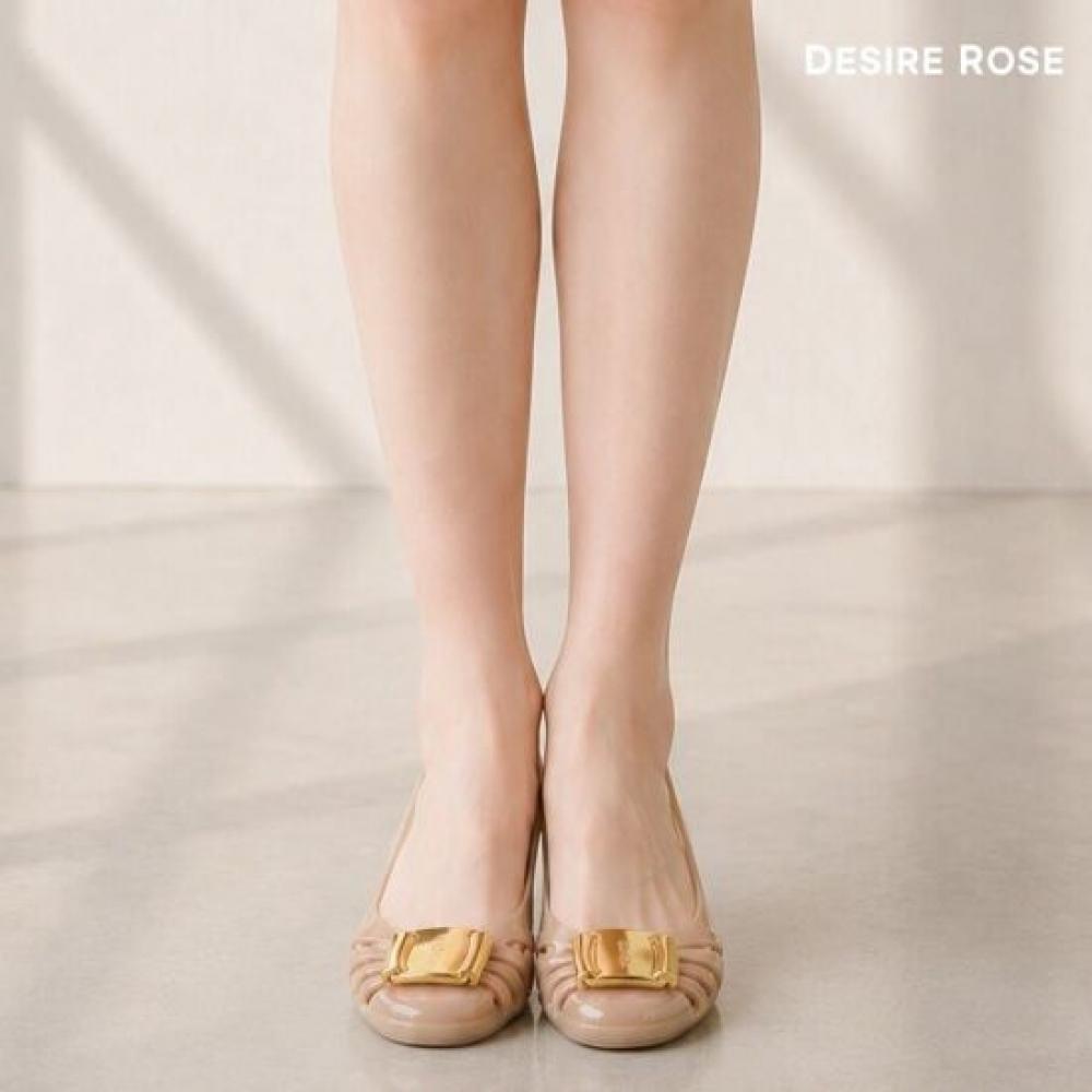 DeSire RoSe Women S Waterproof Flat Jelly ShoeS 3.5cm