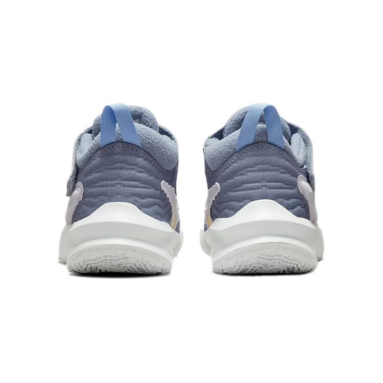 Nike Кроссовки Team Hustle D10 PS Dream Kids Серые Пепельно-Сланцевые Алюминиевые DH4906-410